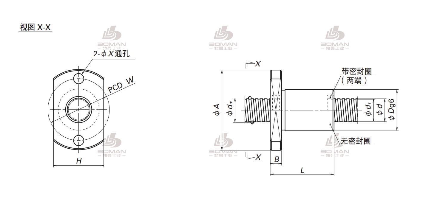 MPFD0600.5-3-NSK ZFD滚珠丝杠