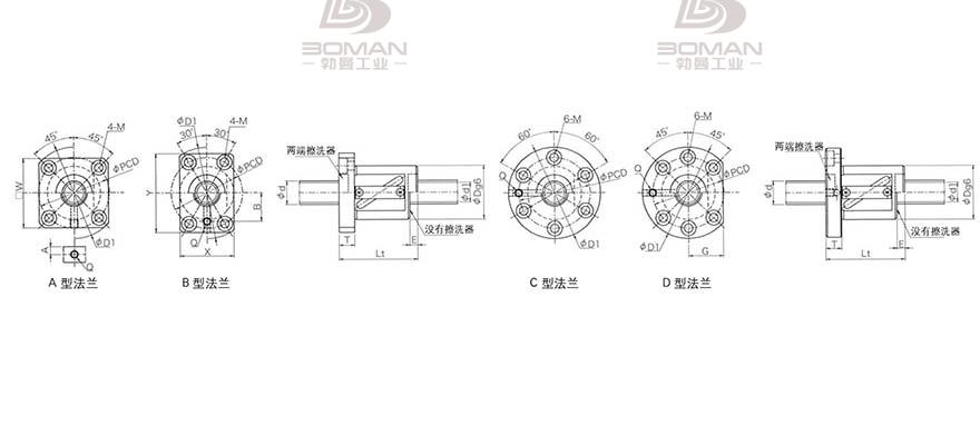 KURODA GR2805ES-DAPR hcnc黑田精工丝杠