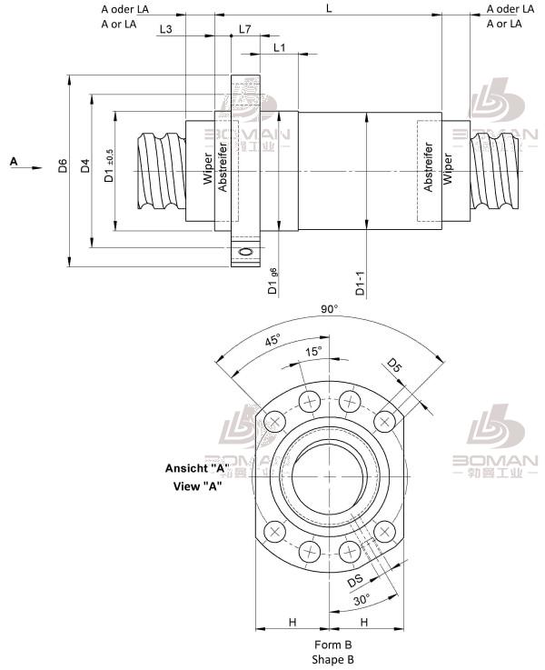 STEINMEYER施坦梅尔 1416/10.50.7,5.5 steinmeyer丝杠