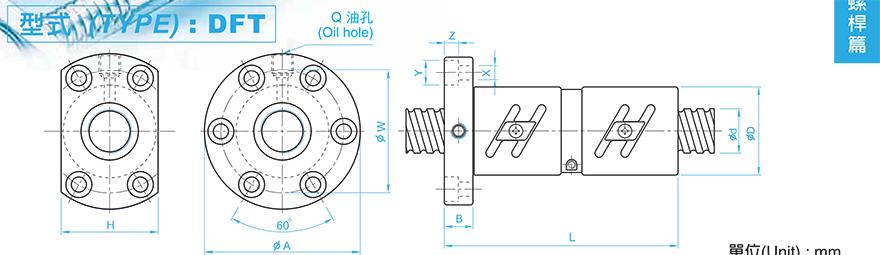 TBI DFT02005-5 tbi滚珠丝杆类别