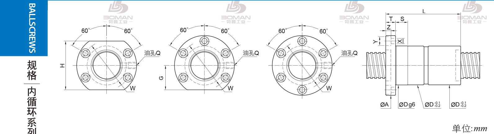 PMI FDIC2510-4 pmi滚珠丝杠型号