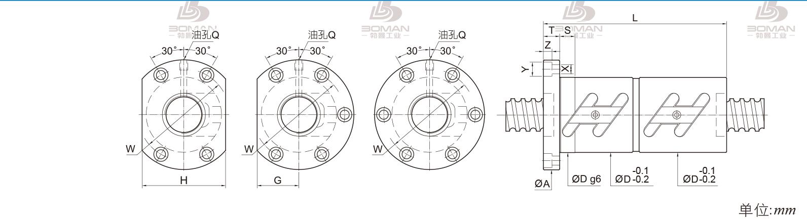 PMI FDWC6312 pmi丝杆型号1632什么意思