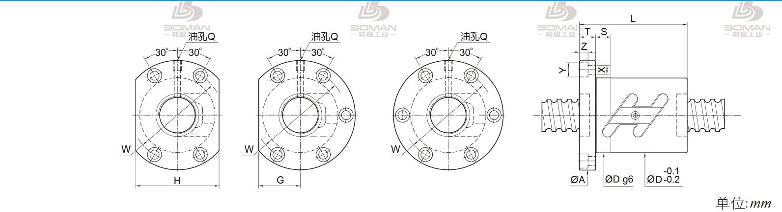 PMI FSWC2810 pmi丝杠安装调试视频