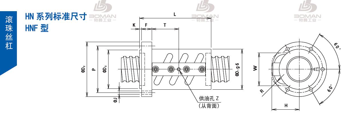 TSUBAKI 100HNFL25 tsubaki丝杆