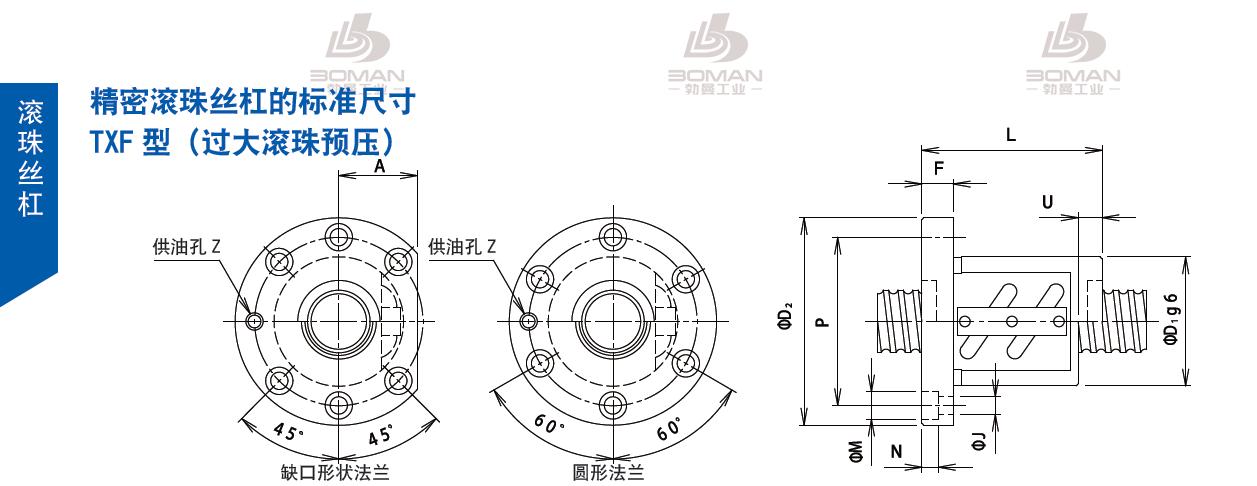 TSUBAKI 32TXFA4 tsubaki滚珠丝杠